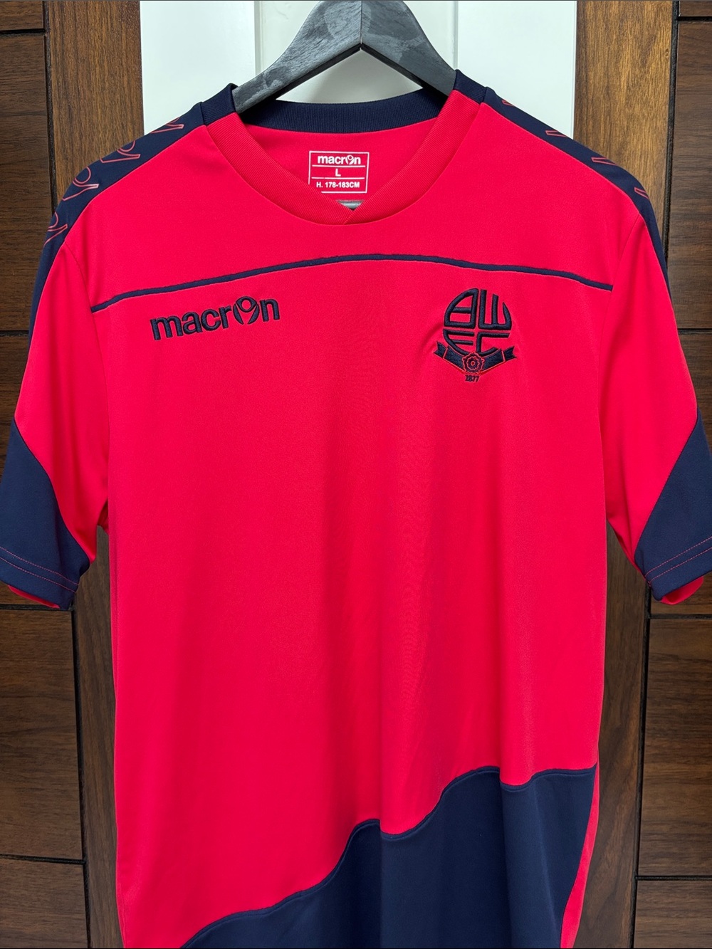 Bolton Wanderers FC Jersey - Red and Navy